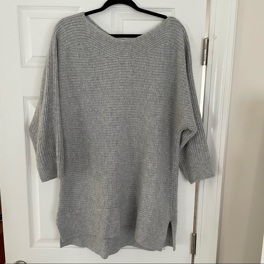 Boat neck sweater